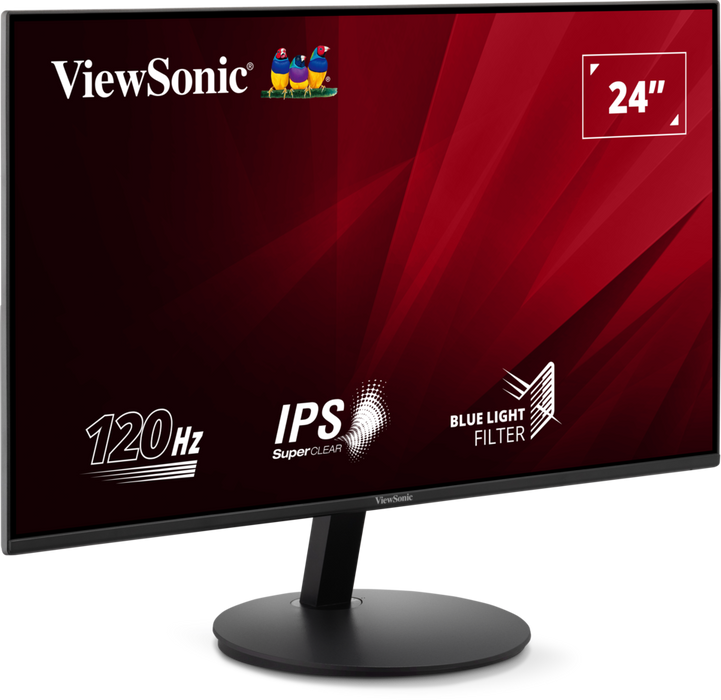 ViewSonic VA24E1-H 24” Full HD 120Hz Monitor with HDMI and VGA Desktop Monitor ViewSonic