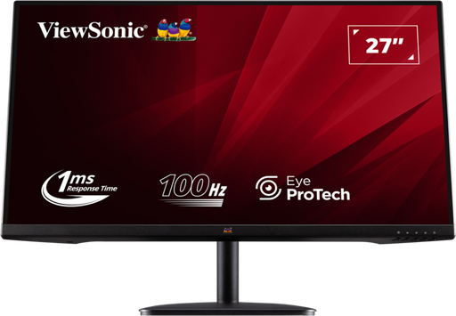 ViewSonic VA2732-H-2 27” Full HD 100Hz IPS Monitor with Fast 1ms Response Time Desktop Monitor ViewSonic