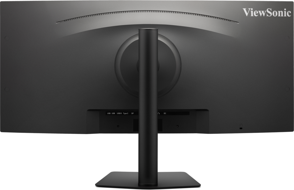 ViewSonic VA3420C 34” UWQHD 21:9 IPS Curved Monitor with USB-C Hub Desktop Monitor ViewSonic