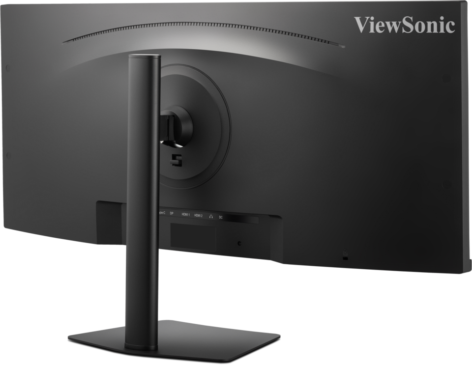 ViewSonic VA3420C 34” UWQHD 21:9 IPS Curved Monitor with USB-C Hub Desktop Monitor ViewSonic