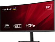 ViewSonic VA3820C 38” UWQHD+ 21:9 IPS Curved Monitor with USB-C Hub Desktop Monitor ViewSonic