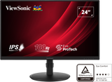 ViewSonic VG2408A-MHD 24” IPS Full HD Ergonomic Monitor with Built-in Speakers