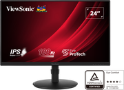 ViewSonic VG2408A-MHD 24” IPS Full HD Ergonomic Monitor with Built-in Speakers Desktop Monitor ViewSonic