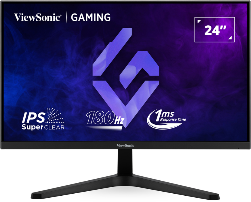 ViewSonic VX24G1-HD 24” 180Hz 1ms Full HD Gaming Monitor Gaming Monitor ViewSonic