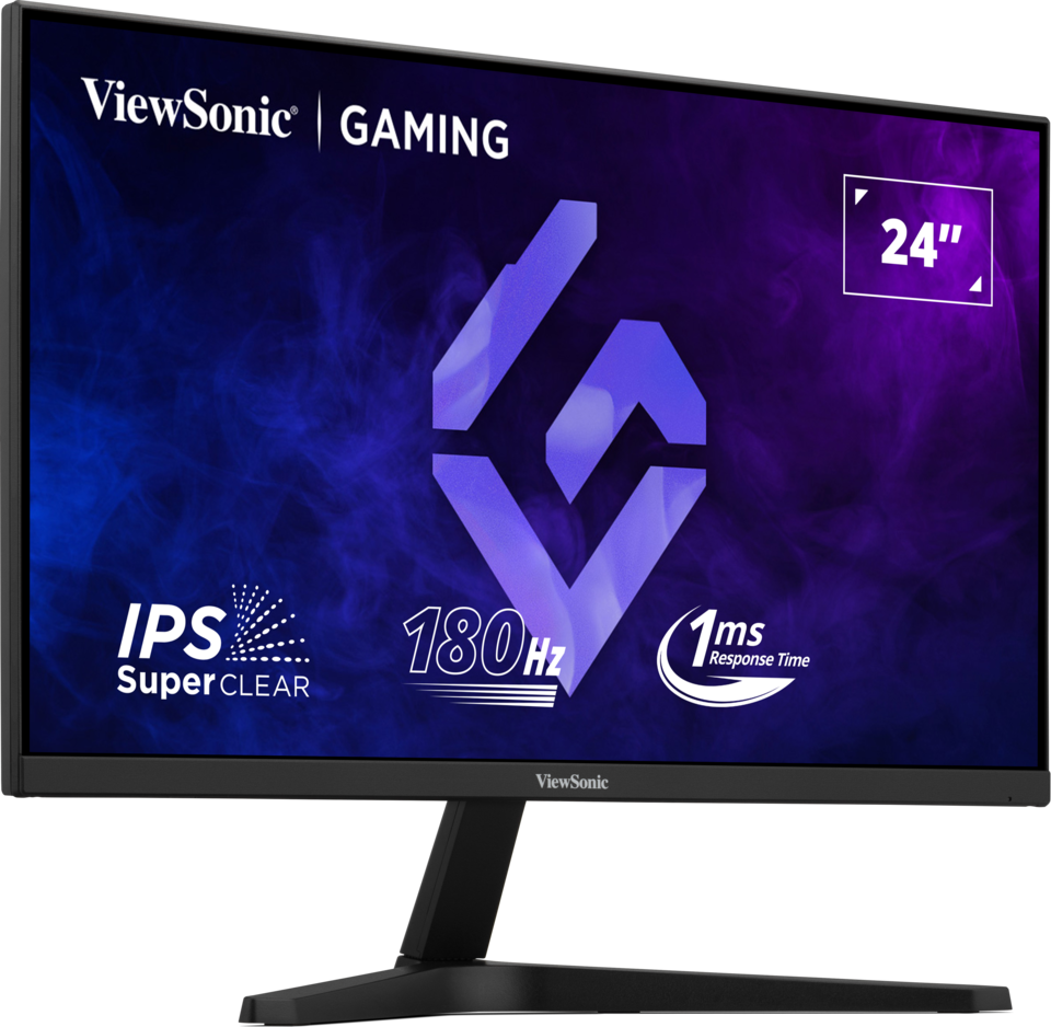 ViewSonic VX24G1-HD 24” 180Hz 1ms Full HD Gaming Monitor Gaming Monitor ViewSonic