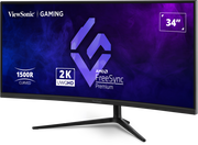 ViewSonic VX3418C-2K 34” UWQHD 180Hz Curved Gaming Monitor Gaming Monitor ViewSonic