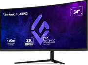 ViewSonic VX3418C-2K 34” UWQHD 180Hz Curved Gaming Monitor Gaming Monitor ViewSonic
