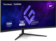 ViewSonic VX3418C-2K 34” UWQHD 180Hz Curved Gaming Monitor Gaming Monitor ViewSonic