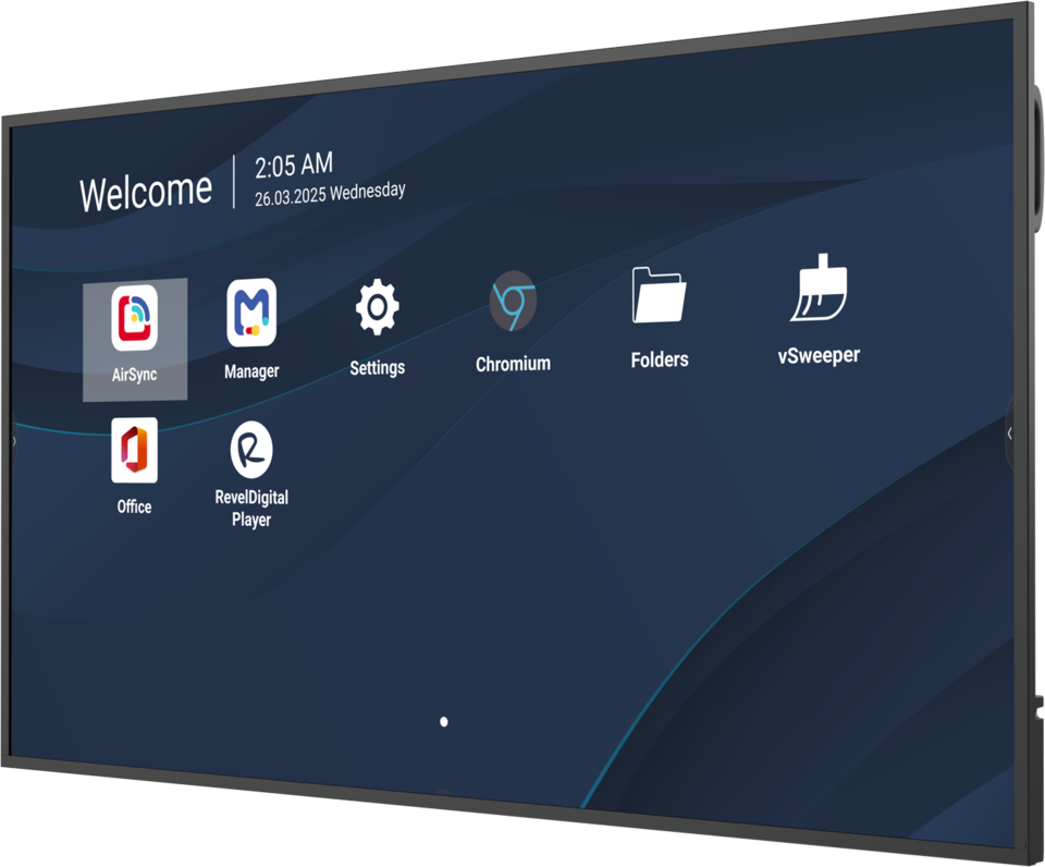ViewSonic CDE6531-1C 65" 4K Professional Commercial Display with ProAV Integration Digital Signage Display ViewSonic