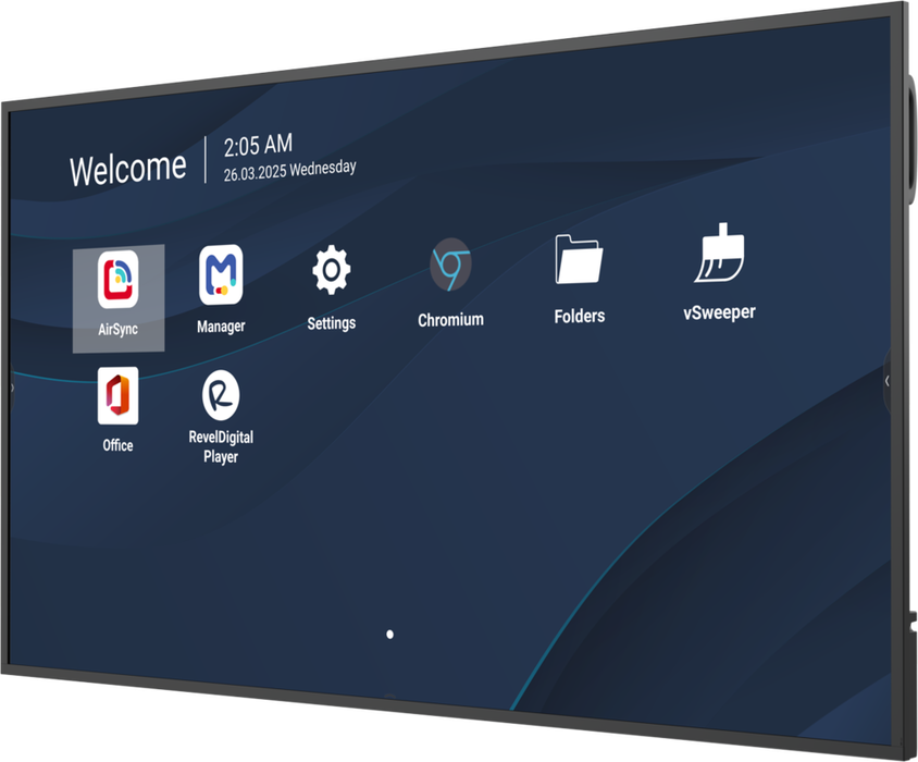 ViewSonic CDE6531-1C 65" 4K Professional Commercial Display with ProAV Integration ViewSonic Large Format Display ViewSonic