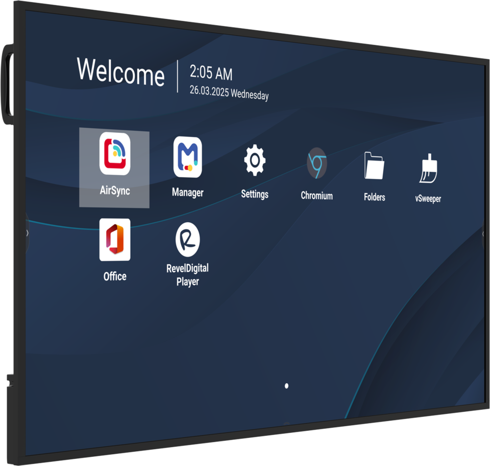 ViewSonic CDE6531-1C 65" 4K Professional Commercial Display with ProAV Integration Digital Signage Display ViewSonic