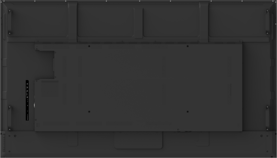 ViewSonic CDE7531-1C rear connections for professional AV integration