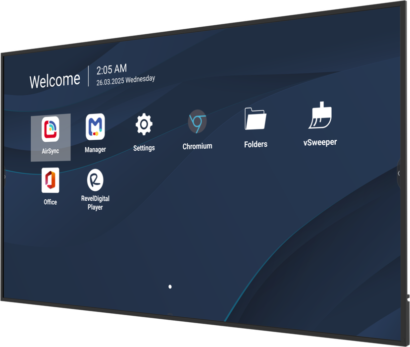 ViewSonic CDE8631-1C 86" 4K Professional Commercial Display with ProAV Integration Digital Signage ViewSonic