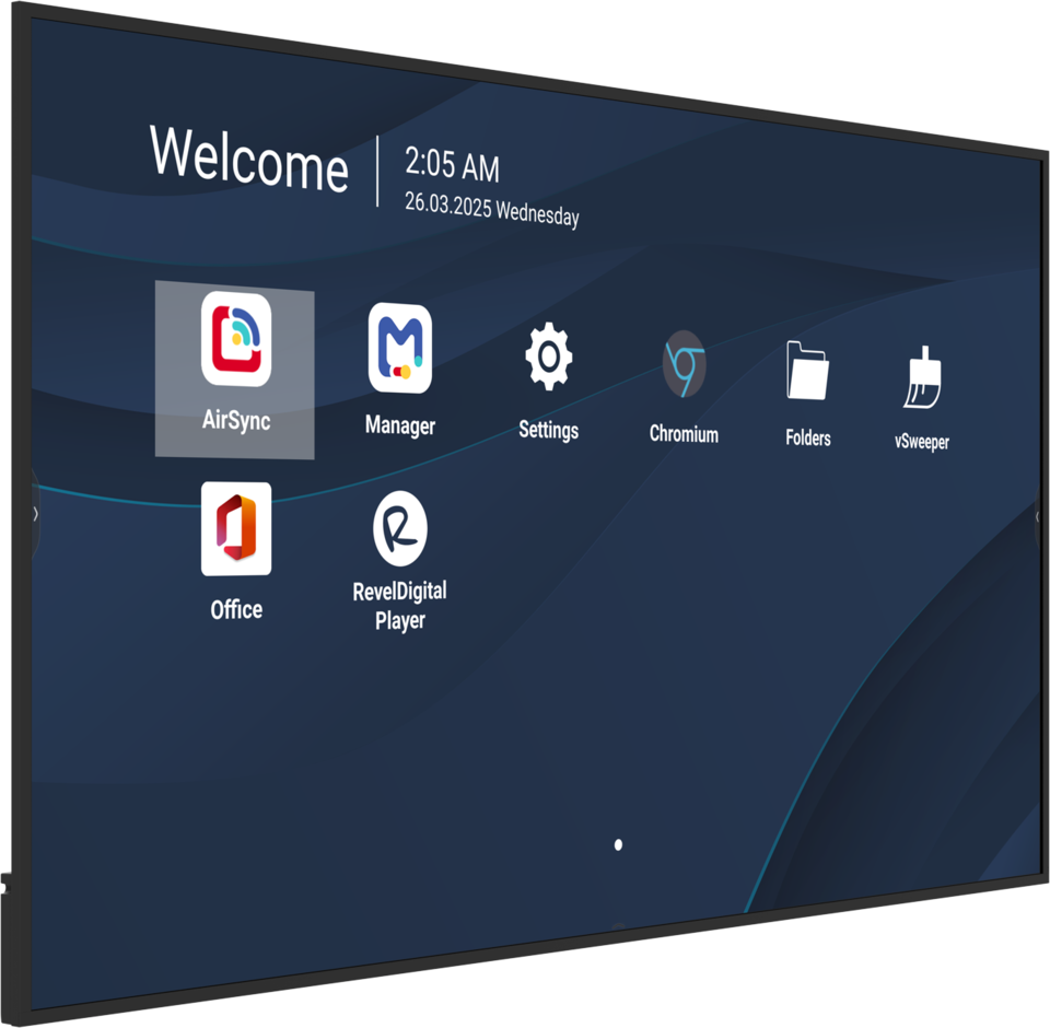 ViewSonic CDE8631-1C 86" 4K Professional Commercial Display with ProAV Integration Digital Signage Display ViewSonic