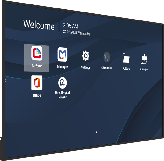 ViewSonic CDE8631-1C 86" 4K Professional Commercial Display with ProAV Integration Digital Signage Display ViewSonic