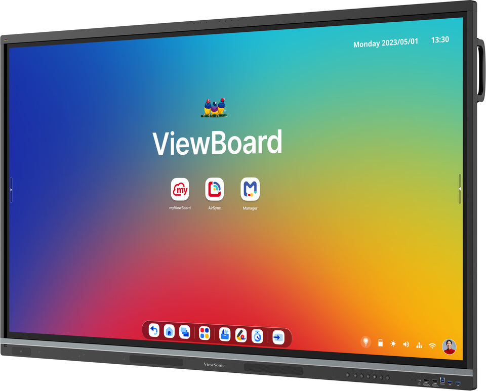 ViewSonic IFP6551 Enterprise Device Licensing Agreement (EDLA) Certified ViewBoard® 65” 4K Interactive Display Interactive Touchscreen Display ViewSonic