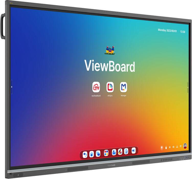 ViewSonic IFP7551 Enterprise Device Licensing Agreement (EDLA) Certified ViewBoard® 75” 4K Interactive Display Viewsonic Interactive Touchscreen Display ViewSonic