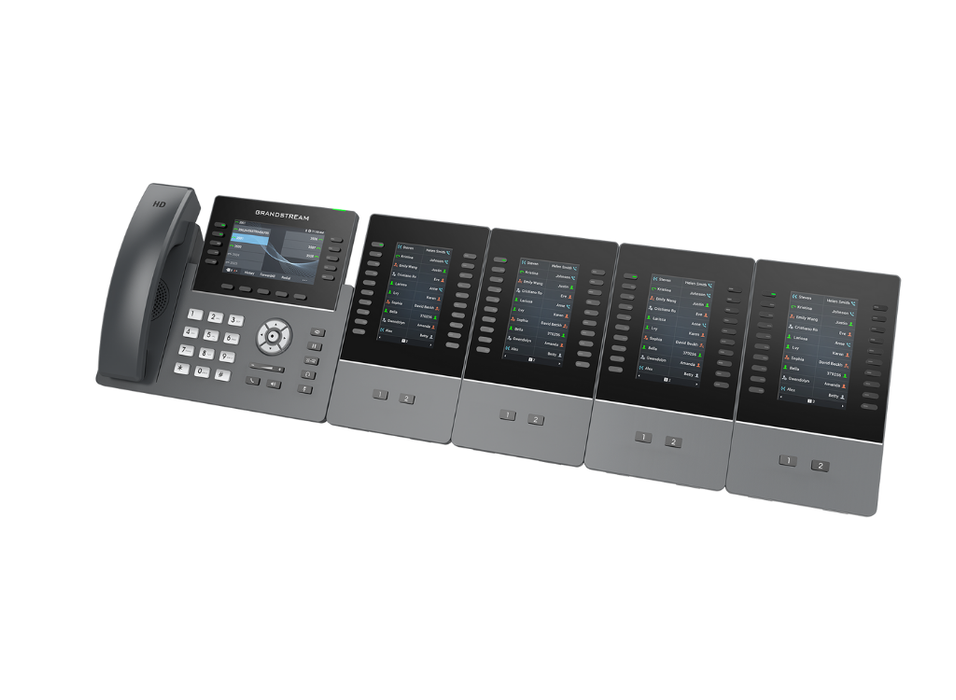 Grandstream GRP2615 IP Phone with 10 Lines, 40 BLF Keys, Wi-Fi, Bluetooth & PoE Gigabit Ports GrandStream IP Phones GrandStream