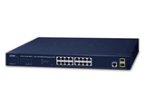 Planet 16-Port Layer 2 Managed Gigabit Ethernet Switch W/2 SFP Interfaces