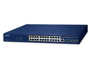 Planet 16-Port 10/100/1000T 802.3bt PoE + 8-Port 10/100/1000T + 4-Port 10G SFP+ Managed Ethernet Switch | GS-4210-16UP8T4X Network Switch Planet