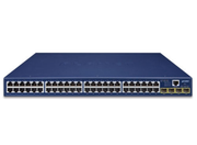 Planet 48-Port 10/100/1000BASE-T + 4-Port 100/1000BASE-X SFP Gigabit Managed Switch | GS-4210-48T4S Network Switch Planet