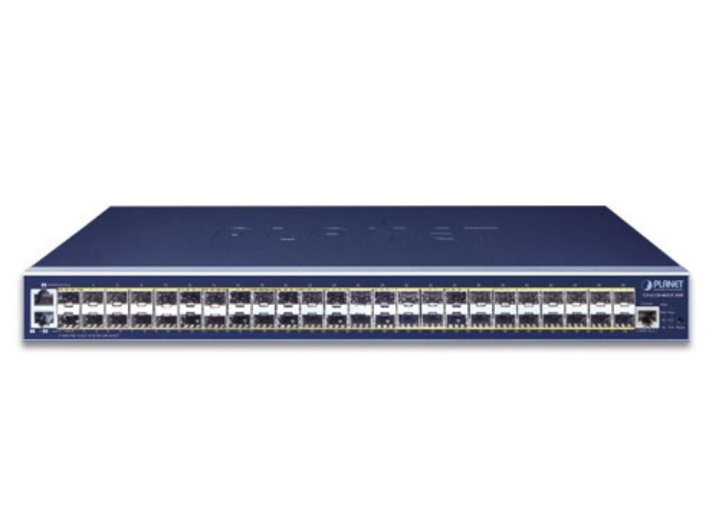 Planet L3 46-Port 100/1000BASE-X SFP + 2-Port Gigabit TP/SFP + 4-Port 10G SFP+ Managed Switch | GS-6320-46S2C4XR Network Switch Planet