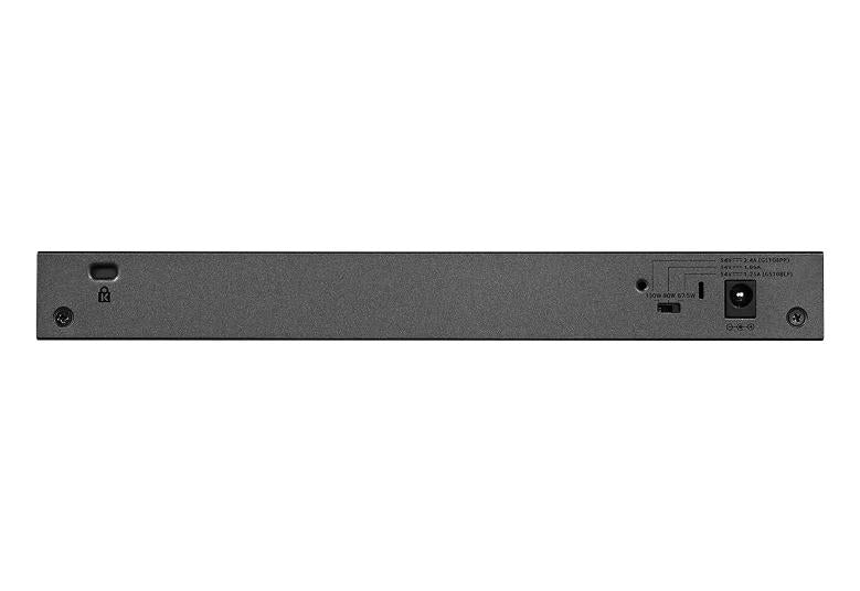 Netgear GS108LP-100EUS 8-Port Gigabit Ethernet PoE+ Unmanaged Switch with FlexPoE (60W)