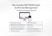 Netgear GS108T-300UKS 8-Port Gigabit Ethernet Smart Switch with Cloud Management Network Switch Netgear