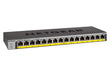 Netgear GS116LP-100EUS 16-Port Gigabit Ethernet Unmanaged PoE+ Switch with FlexPoE (76W)