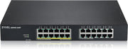 Zyxel L2 Gigabit Ethernet 12 Port PoE Managed Switch | GS1915-24EP-GB0101F Network Switch Zyxel
