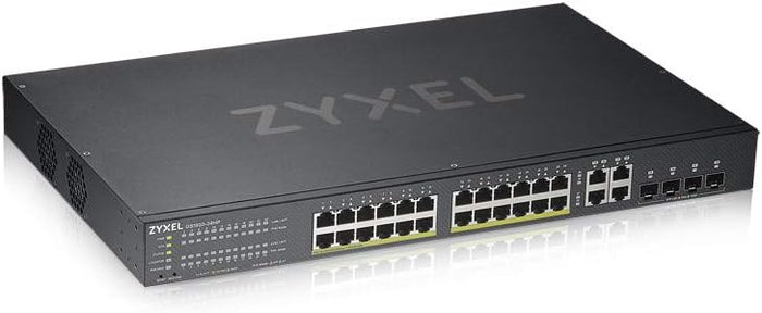 Zyxel 24-Port Smart Managed Gigabit PoE Switch | GS192024HPV2-GB0101F Network Switch Zyxel