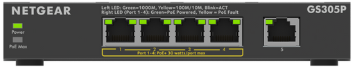 Netgear 300 GS305Pv3 5 Ports Ethernet Switch | GS305P-300EUS Network Switches Netgear