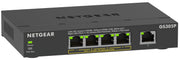 Netgear 300 GS305Pv3 5 Ports Ethernet Switch | GS305P-300EUS Network Switch Netgear