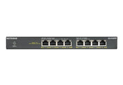 Netgear GS308PP-100EUS 8-Port Gigabit Ethernet SOHO PoE+ Unmanaged Switch (83W) Network Switch Netgear