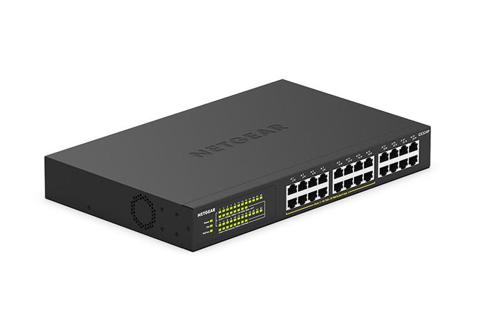 Netgear GS324P-100EUS 24-Port Gigabit Ethernet Unmanaged Switch with 16-Ports PoE+ (190W) Network Switch Netgear