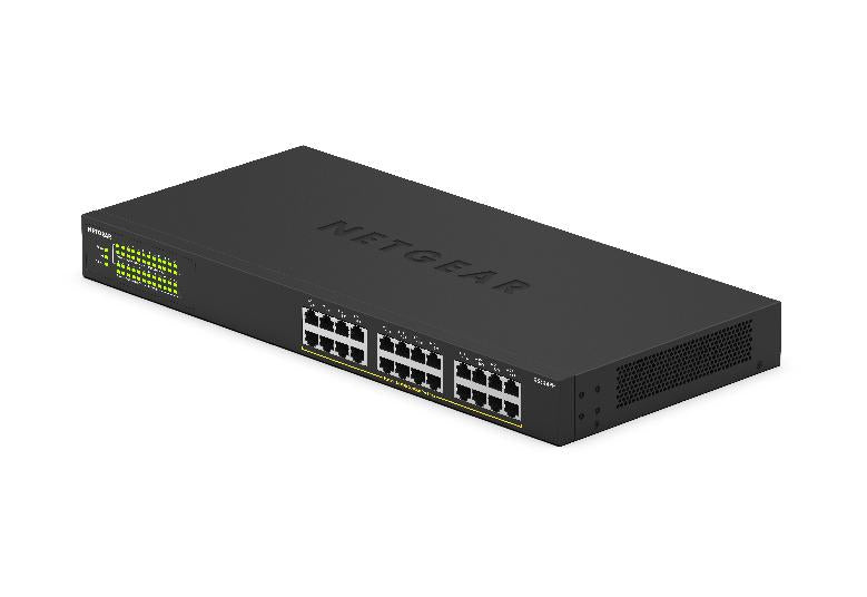 Netgear GS324PP-100EUS 24-Port Gigabit Ethernet High-Power Unmanaged Switch Network Switch Netgear