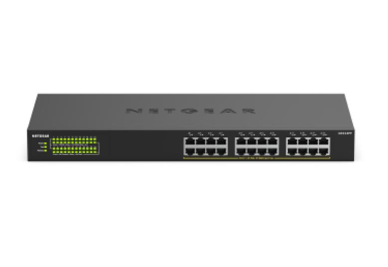 Netgear GS324PP-100EUS 24-Port Gigabit Ethernet High-Power Unmanaged Switch with 24-Ports PoE+ (380W)
