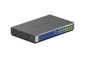 Netgear GS516UP-100EUS 16-Port Gigabit Ethernet High-Power PoE+ Unmanaged Switch Network Switch Netgear