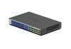 Netgear GS516UP-100EUS 16-Port Gigabit Ethernet High-Power PoE+ Unmanaged Switch