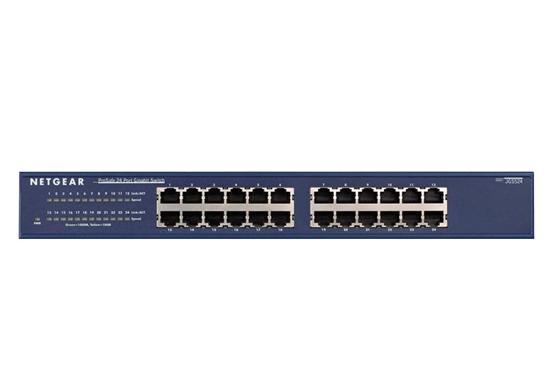 Netgear JGS524-200EUS 24-Port Gigabit Ethernet Unmanaged Switch Network Switch Netgear