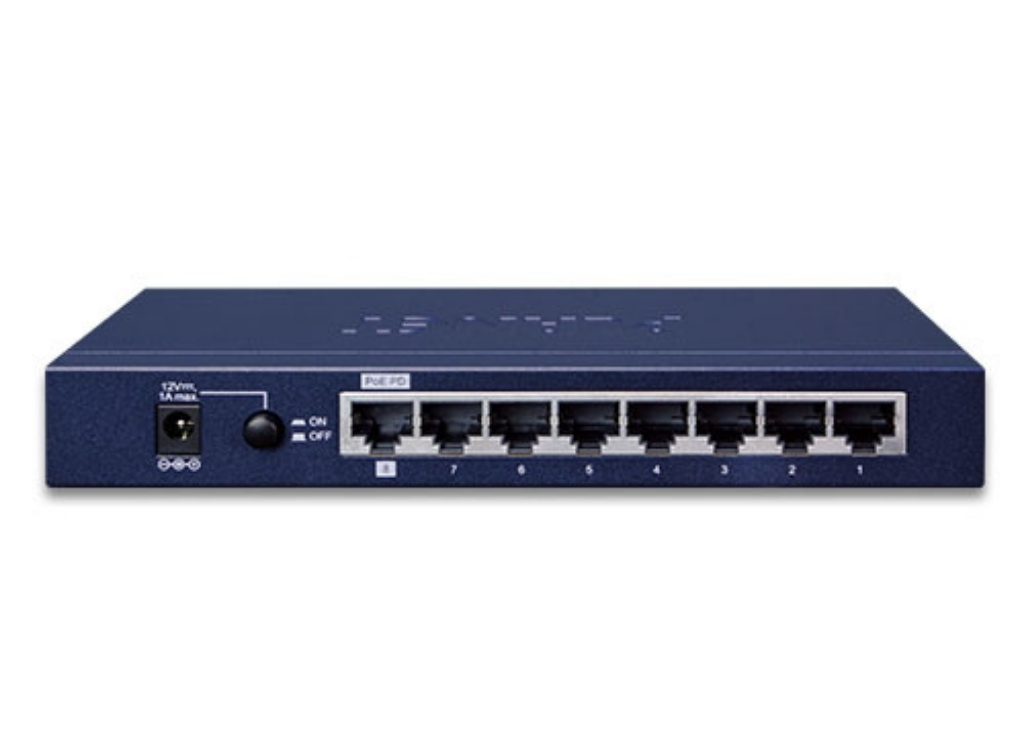 Planet 8-Port 10/100/1000Mbps + 2-Port 100/1000X SFP Managed Desktop Switch Network Switch Planet