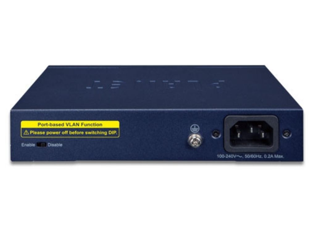 Planet 8-Port 10/100/1000BASE-T Gigabit Ethernet Switch | GSD-805 Network Switch Planet