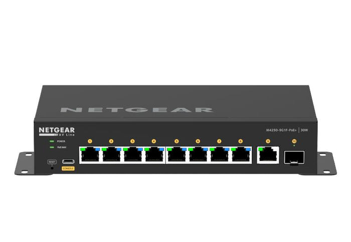 Netgear GSM4210PD-100EUS 8x1G PoE+ 110W 1x1G and 1xSFP Managed Switch Network Switch Netgear