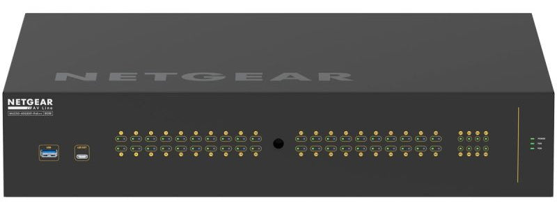 NETGEAR M4250-40G8XF-PoE++ 48-Port Managed Switch 40xPoE++ 2880W 8x10G SFP+ Network Switch Netgear