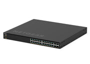 Netgear GSM4328-100NES 24x1G PoE+ (648W base, up to 720W) and 4xSFP+ Managed Switch Network Switch Netgear