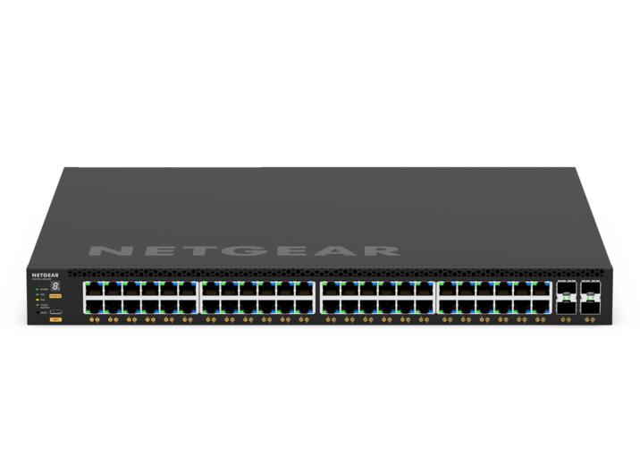 Netgear GSM4352-100NES 48x1G PoE+ (236W base, up to 1,440W) and 4xSFP+ Managed Switch Network Switch Netgear