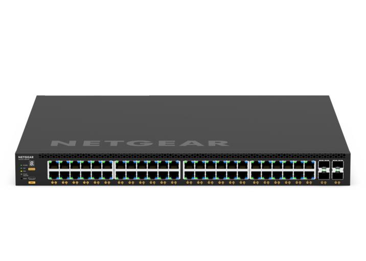 Netgear GSM4352-100NES 48x1G PoE+ (236W base, up to 1,440W) and 4xSFP+ Managed Switch