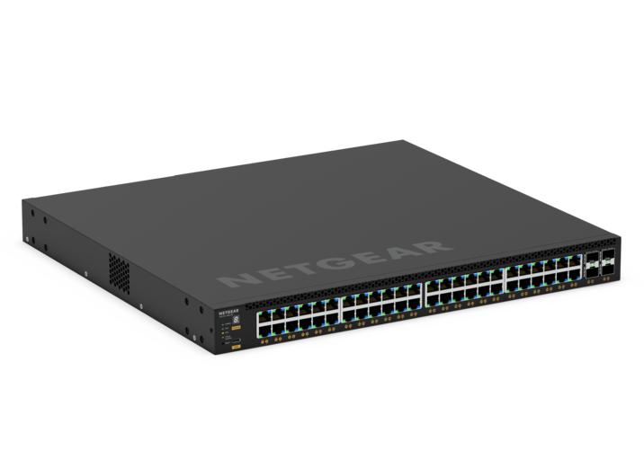 Netgear GSM4352-100NES 48x1G PoE+ (236W base, up to 1,440W) and 4xSFP+ Managed Switch Network Switch Netgear