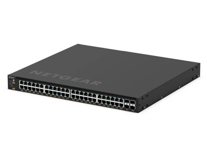 Netgear GSM4352-100NES 48x1G PoE+ (236W base, up to 1,440W) and 4xSFP+ Managed Switch Network Switch Netgear