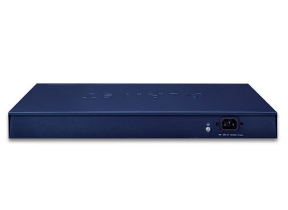 Planet 16-Port 10/100/1000T 802.3at PoE + 2-Port Gigabit SFP Ethernet Switch with LCD PoE Monitor | GSW-1820VHP Planet Network Switches Planet